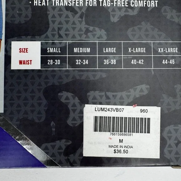 NEW Lucky Brand Sz Med 6'' Inseam 3-Pack Stretch Boxer Briefs Fly Pouch Tagless - Picture 11 of 14